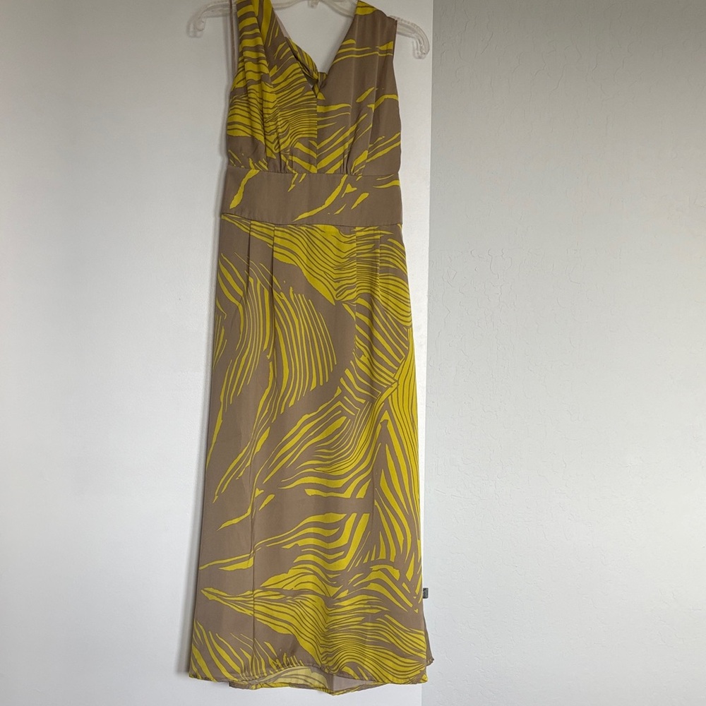 Banana Republic One Shoulder halter dress